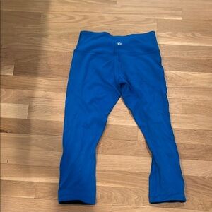 Lululemon reversible leggings 21” size 4